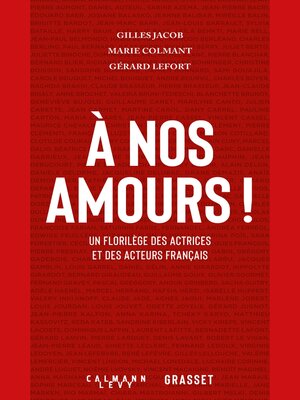 cover image of À nos amours